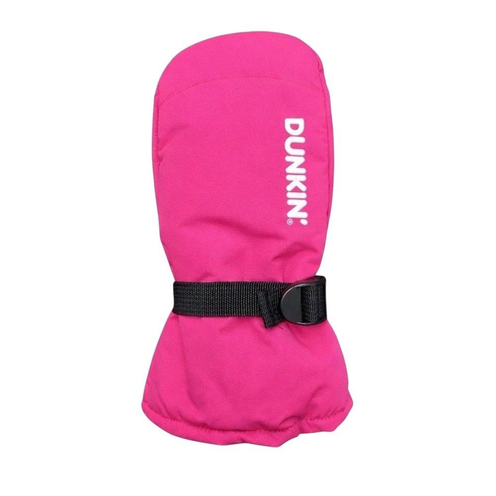 Limited Edition Dunkin Mitten Iced Coffee Glove 2026 Winter Left Hand Pink New - Picture 2 of 6